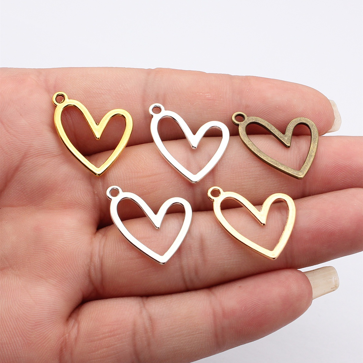 Vintage Urban Fashion - WYSIWYG 20pcs 22x20mm 5 Colors Geometric