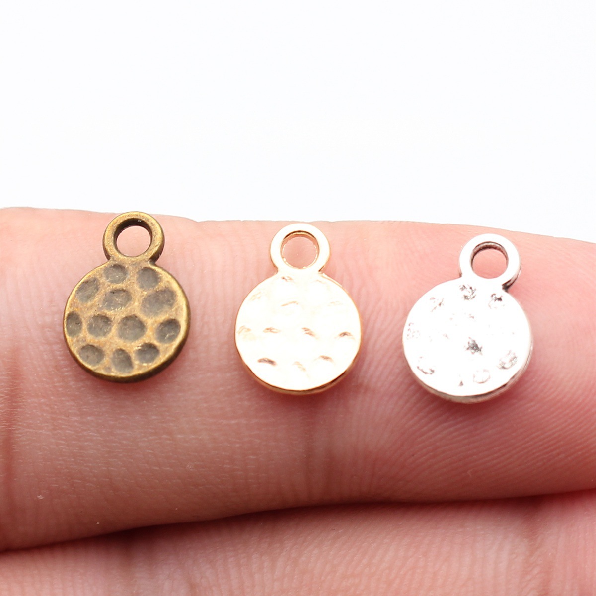 Vintage Urban Fashion - WYSIWYG 40pcs 11x8mm 3 Colors Antique