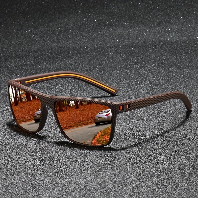Vintage Fashion Streetwear - Fashion Sports Vintage Square Sunglasses Men