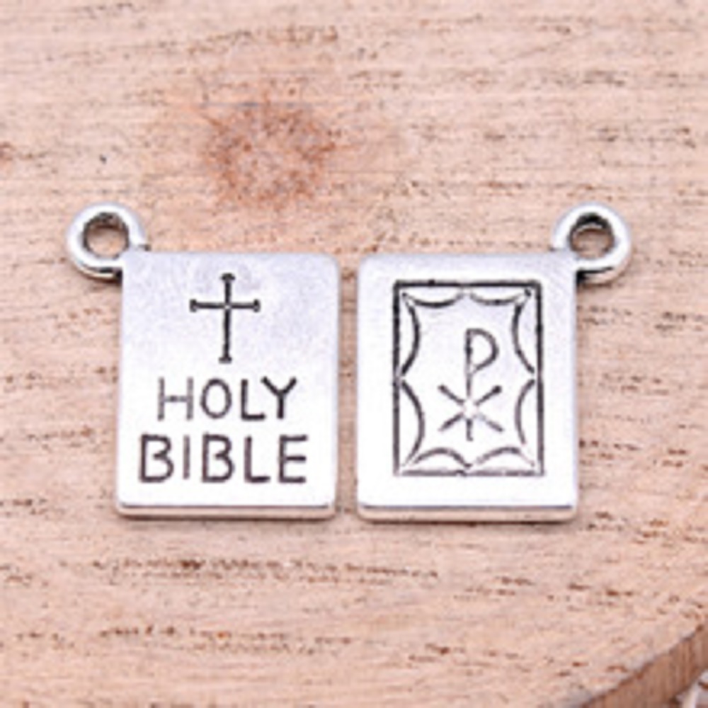 10Pcs/Lot Charms Book Holy Bib - огляд і ціна Vintage Fashion Coloring Book
