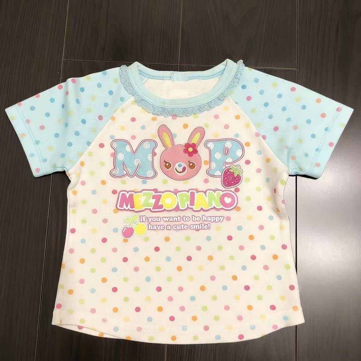 Vintage Kawaii Cute Short Slee - огляд і ціна Vintage Y2K