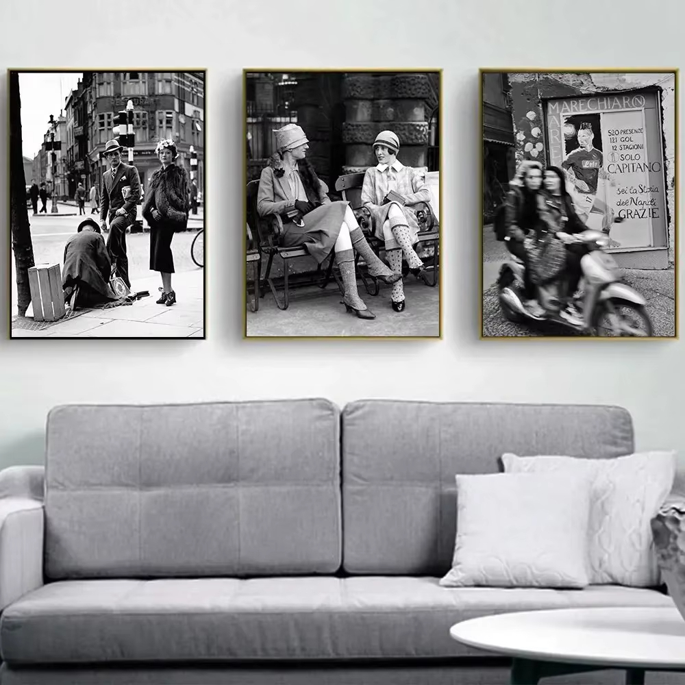 Fashion Black And White Vintag - огляд і ціна Vintage Fashion Art