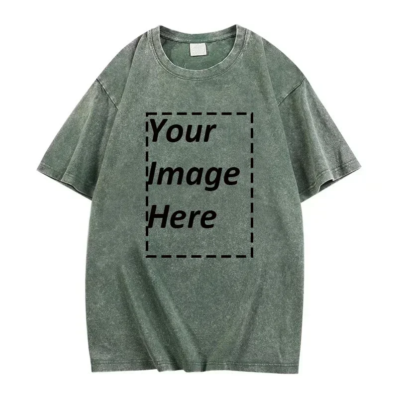 230g Heavy Men Women Washed Vi - огляд і ціна Vintage Fashion Eu