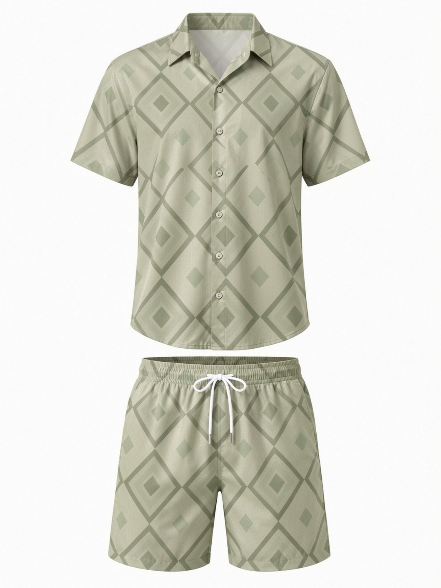 Mens Floral Short Sleeve Shirt - огляд і ціна Printed Floral Shirt