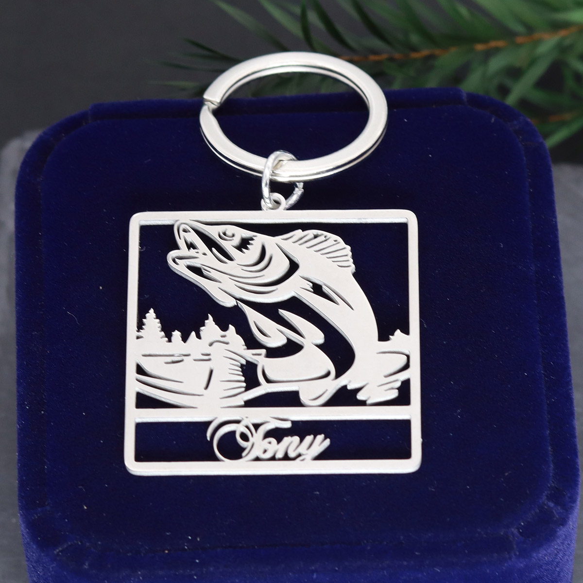 Custom Name Fish Keychain Pers - огляд і ціна Vintage Fashion Names