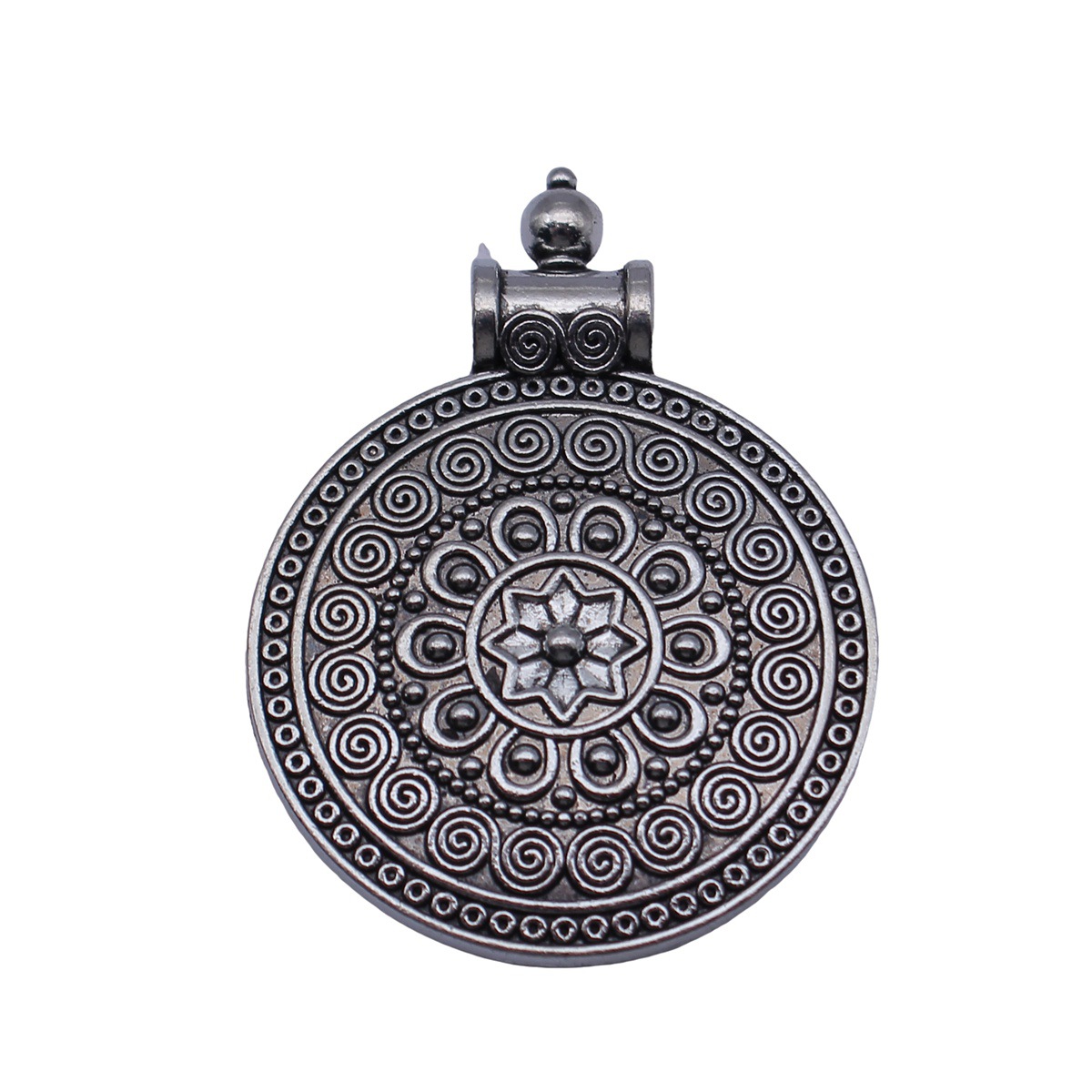Boho Ethnic Mandala Pendant Fl - огляд і ціна Vintage Fashion Guild
