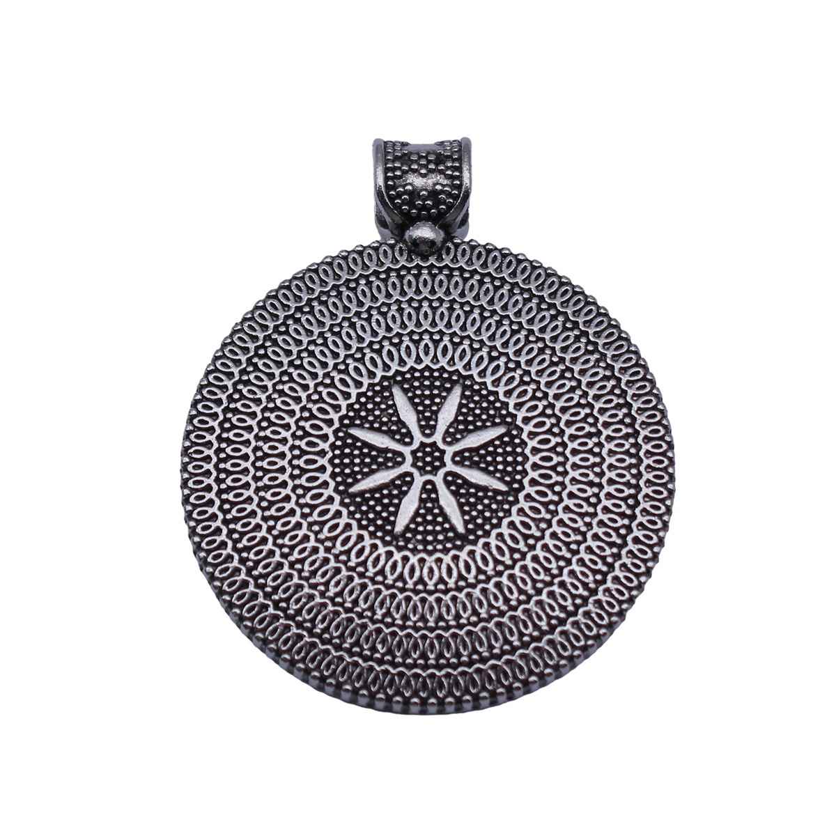 Boho Ethnic Mandala Pendant Fl - огляд і ціна Vintage Fashion Guild
