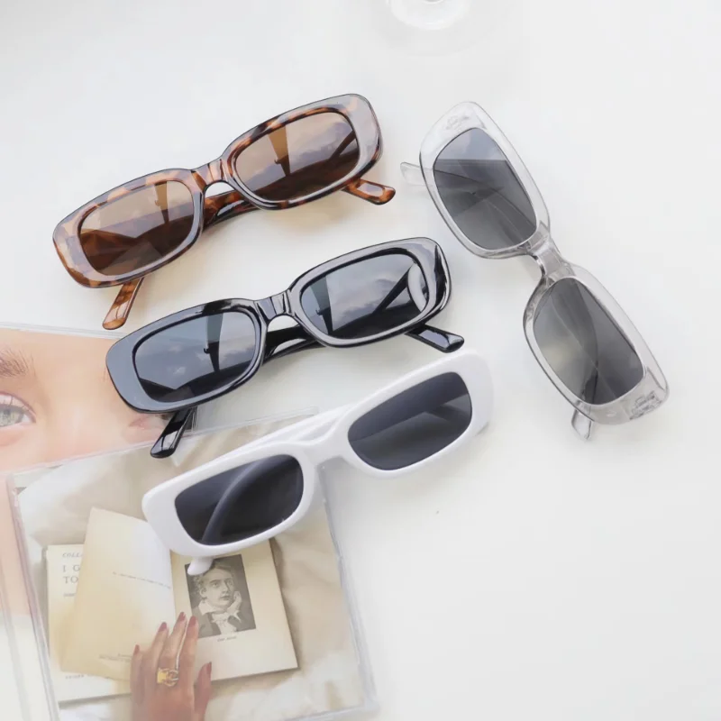 Vintage Small Square Sunglasse - огляд і ціна Vintage Fashion De