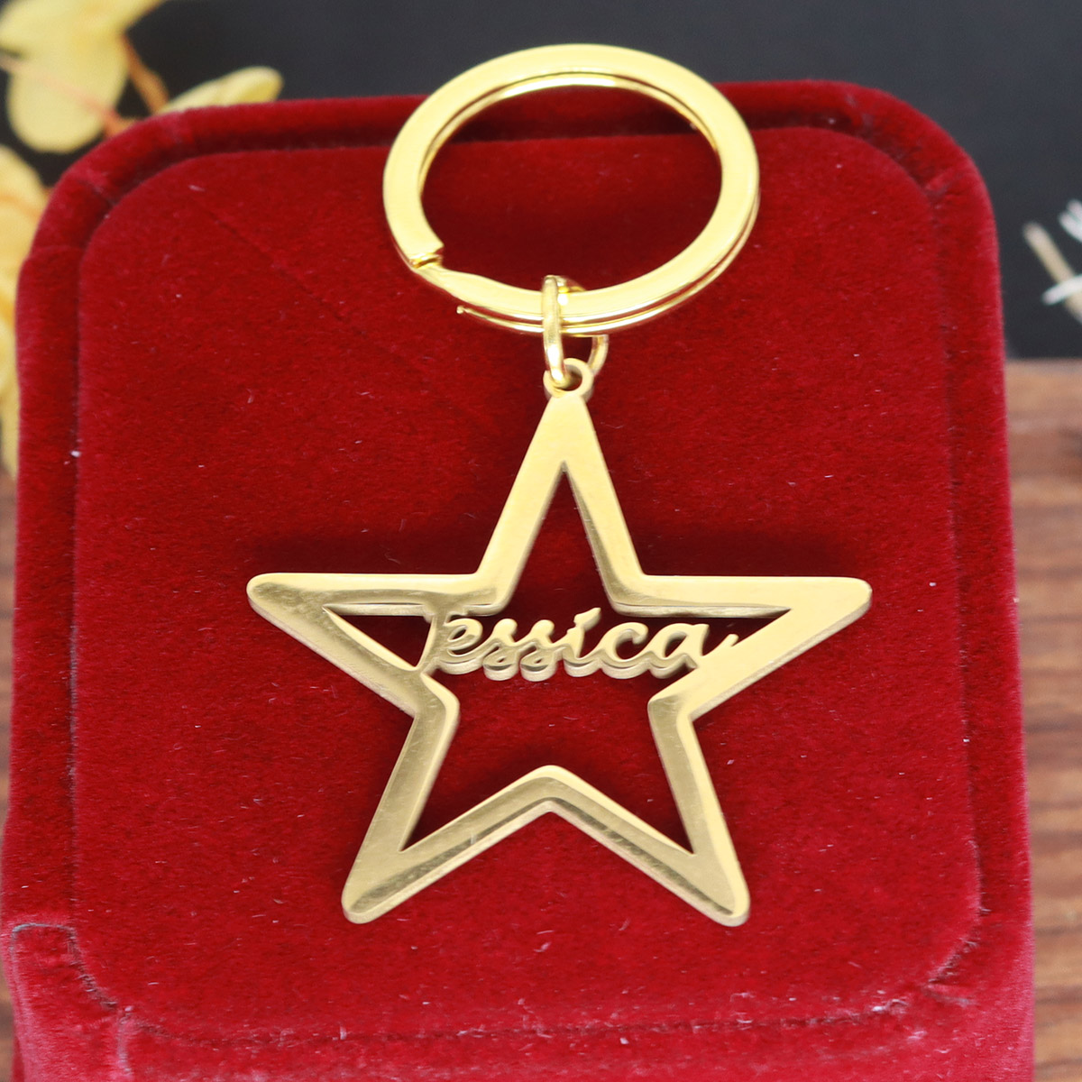 Custom Name Star Keychain Pers - огляд і ціна Vintage Fashion Names