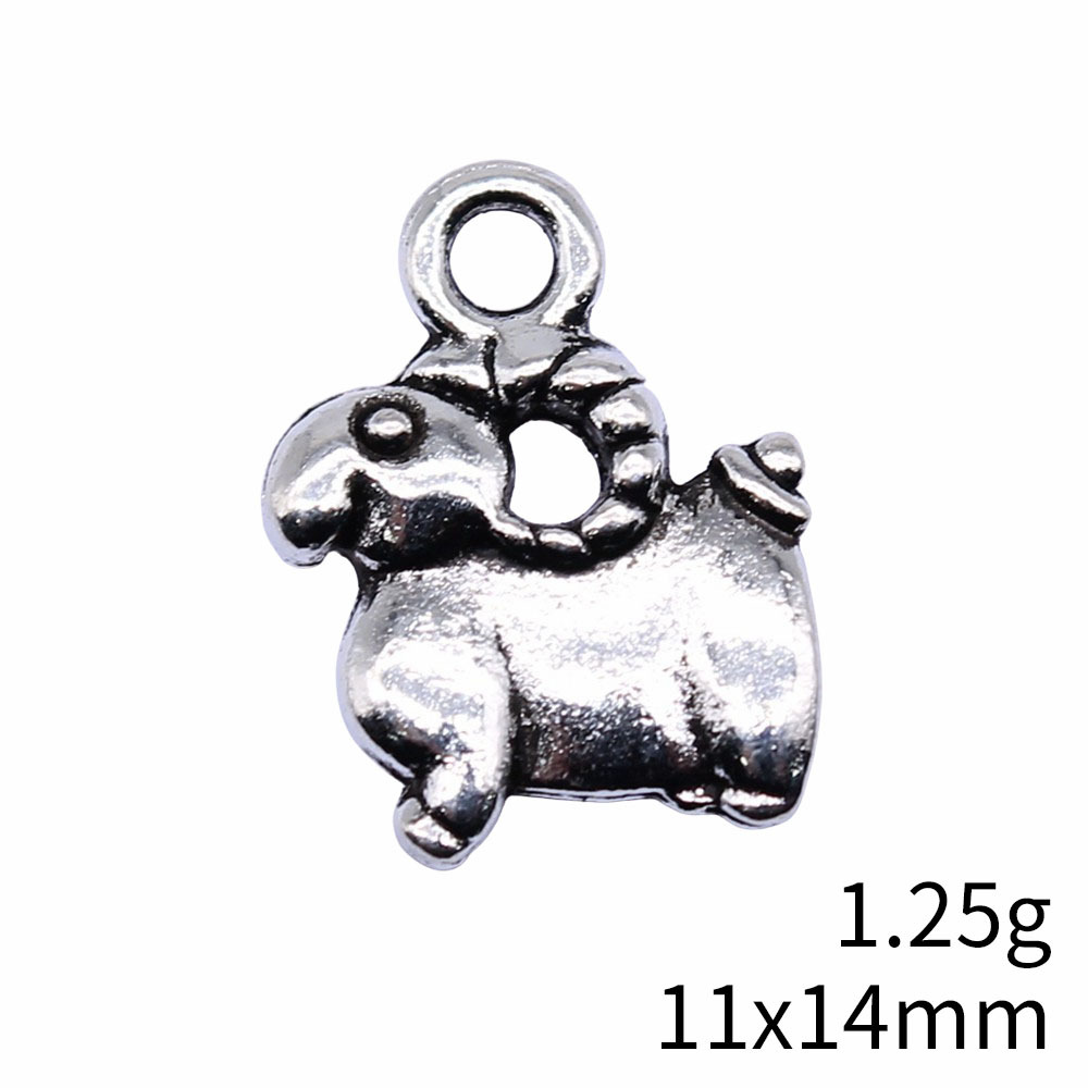 10pcs 11x14mm Antique Silver C - огляд і ціна Vintage Fashion Tumblr