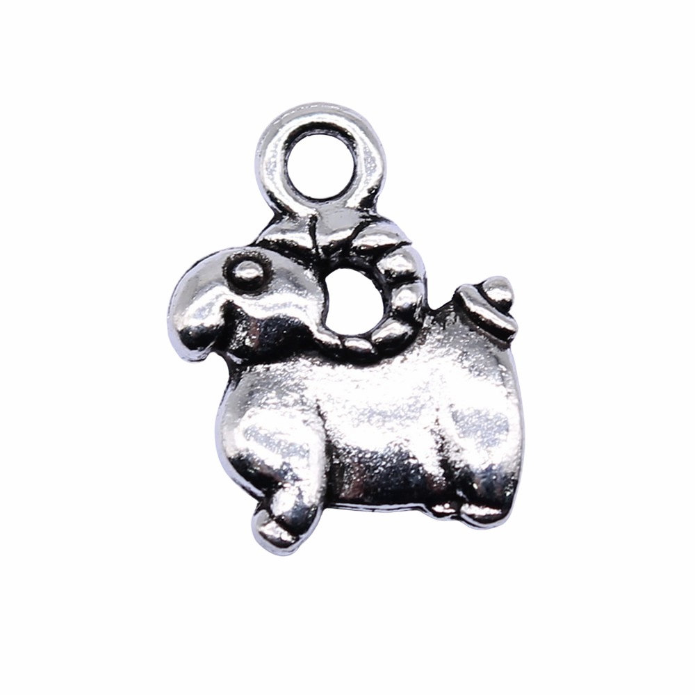 10pcs 11x14mm Antique Silver C - огляд і ціна Vintage Fashion Tumblr