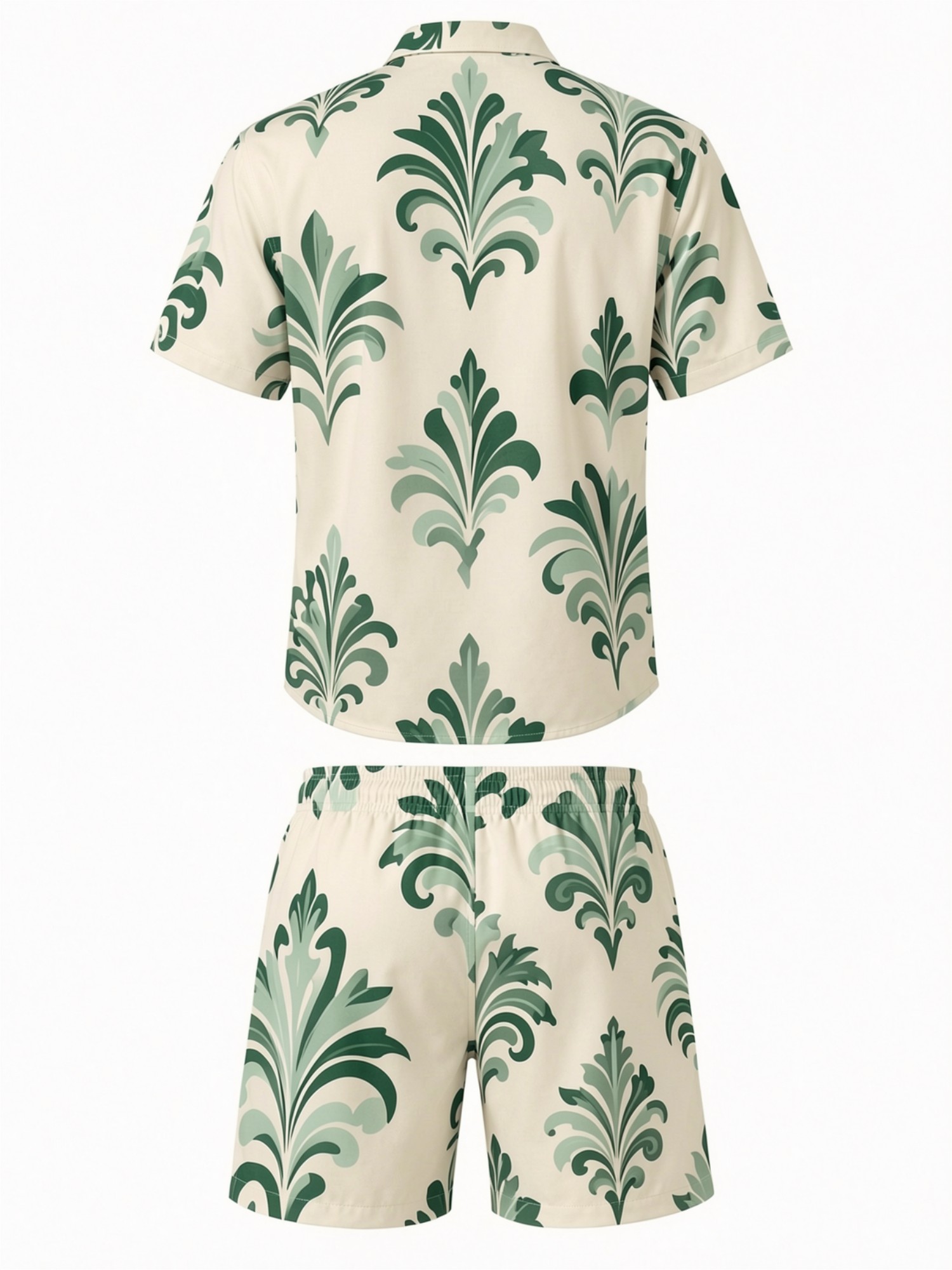 Mens Floral Short Sleeve Shirt - огляд і ціна Printed Floral Shirt