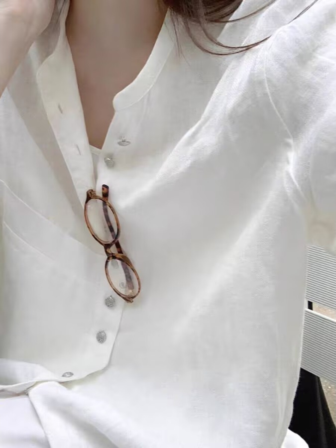 Ladies' White Linen Sun Protec - огляд і ціна Vintage Fashion Meaning