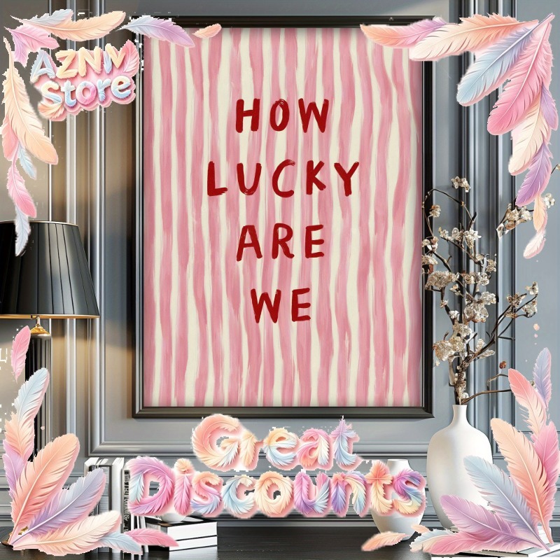 2026 How Lucky We Are Canvas P - огляд і ціна Vintage Fashion Art