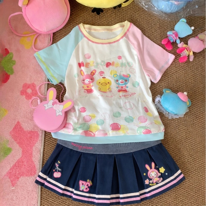 Girls Slim Subculture Two Piec - огляд і ціна Vintage Y2K