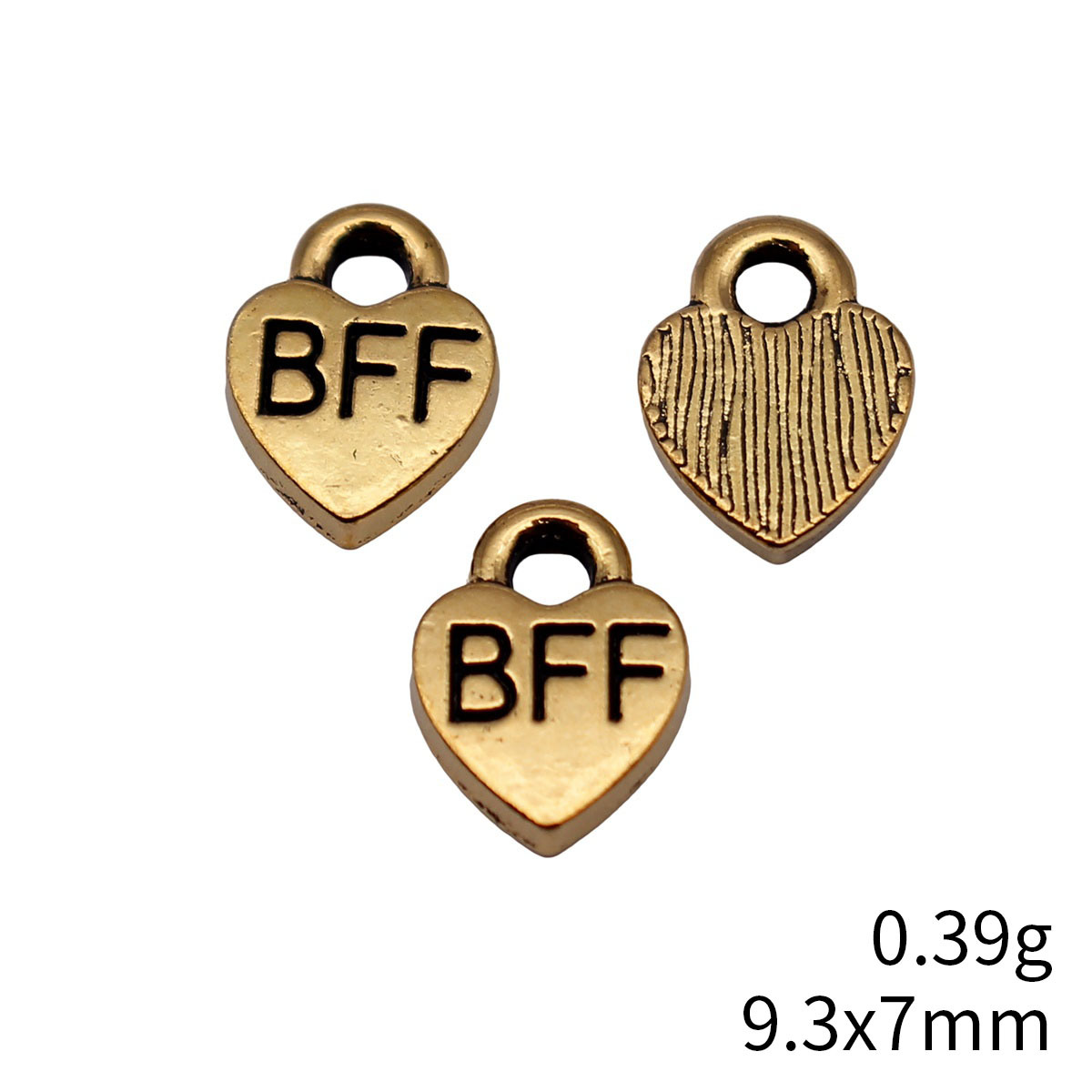 40pcs 9.3x7mm Antique Gold Col - огляд і ціна Vintage Urban Fashion