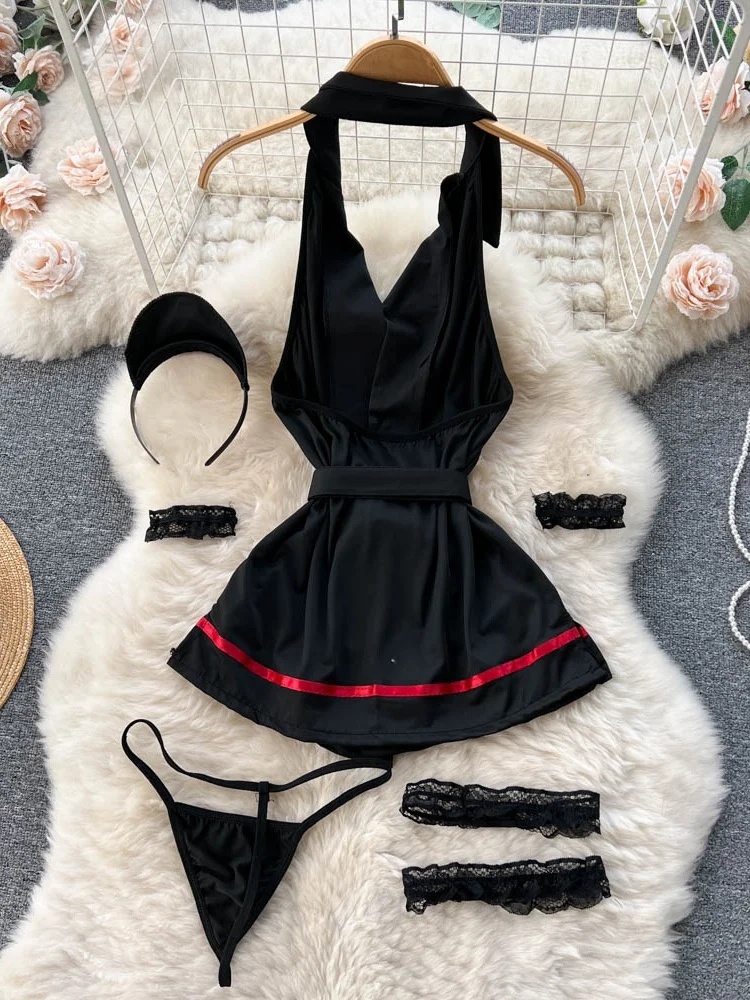 Erotic Fashion Sexy Halter Lin - огляд і ціна Vintage Fashion For Women