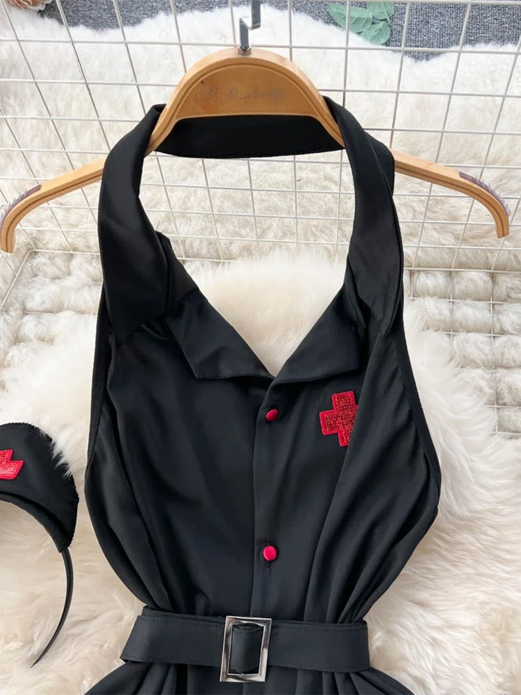 Erotic Fashion Sexy Halter Lin - огляд і ціна Vintage Fashion For Women