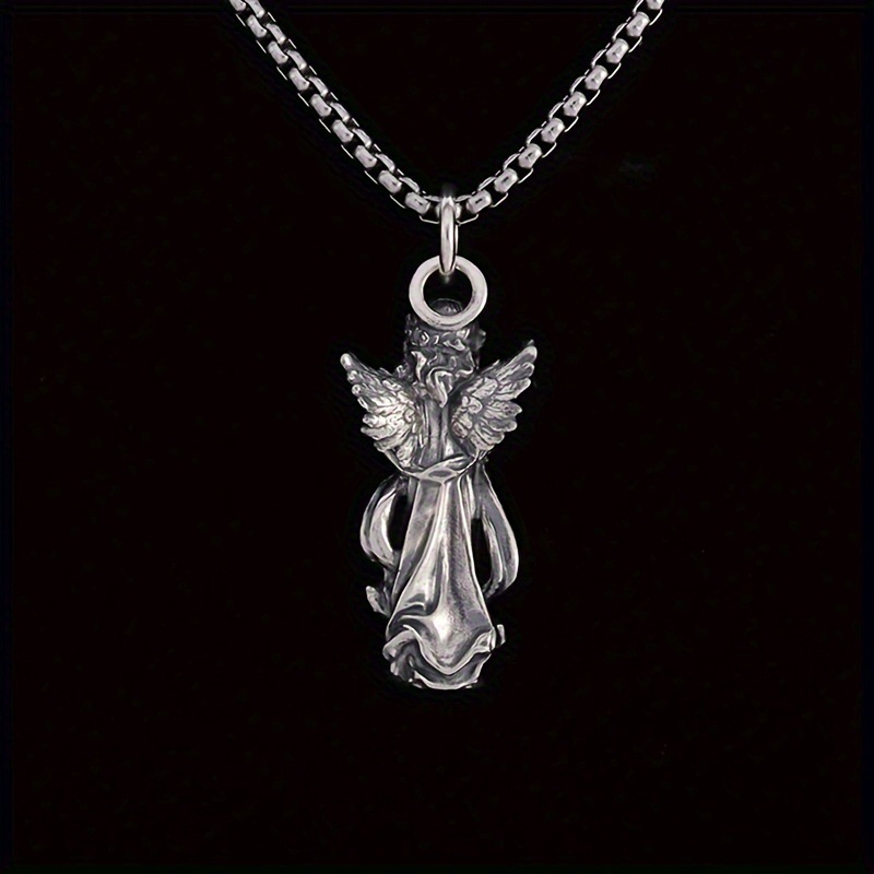 Guardian Angel Amulet Necklace - огляд і ціна Vintage Fashion Meaning