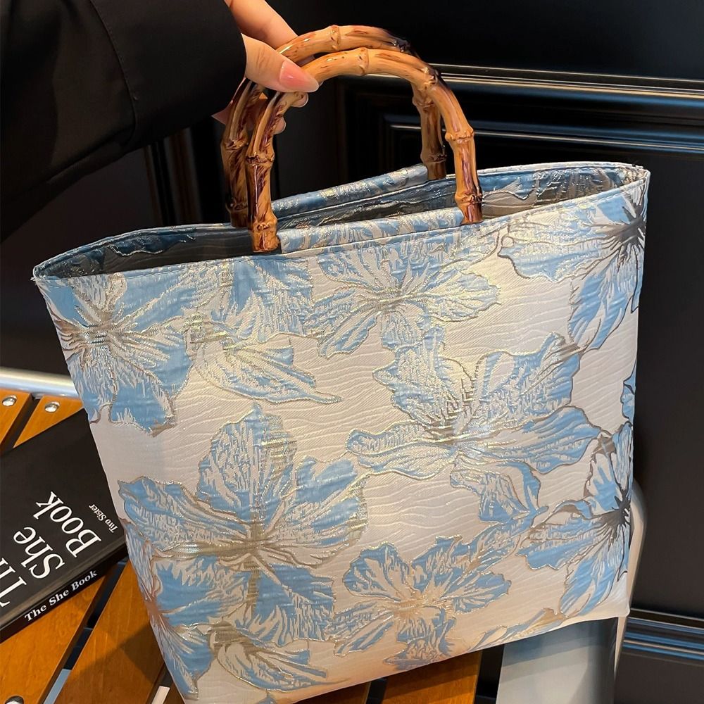 Bamboo Handle Hanfu Tote Bag V - огляд і ціна Vintage Fashion In Chinese