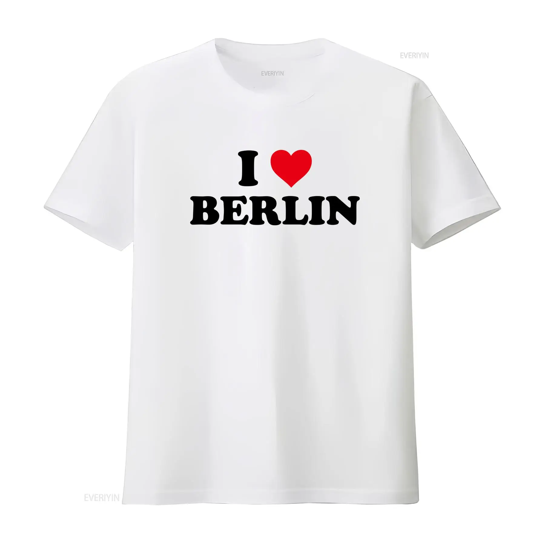 Stylish I Love Berlin T Shirt  - огляд і ціна Vintage Fashion Berlin