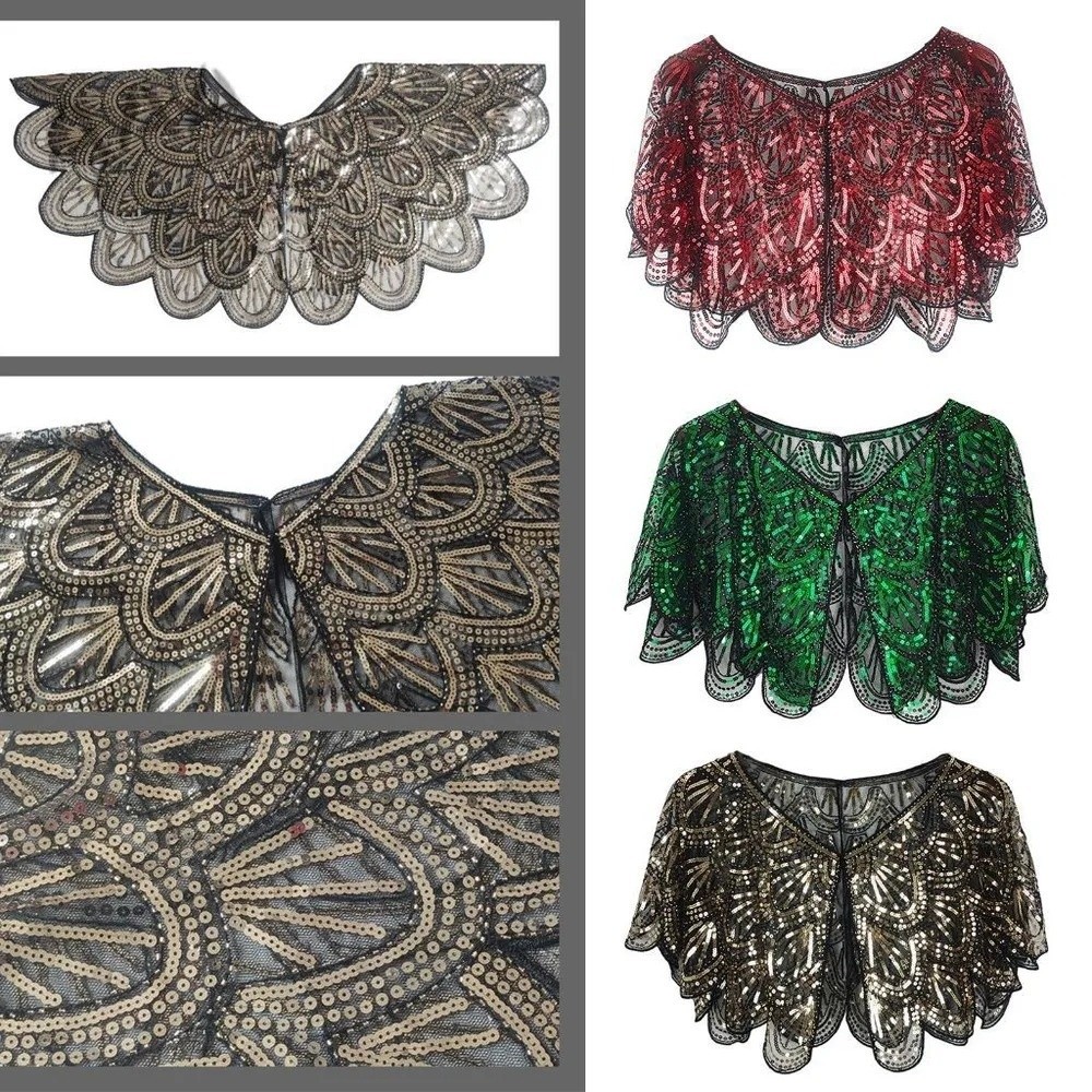 Art Deco Hollowed-out Shawl Be - огляд і ціна Vintage Fashion Art