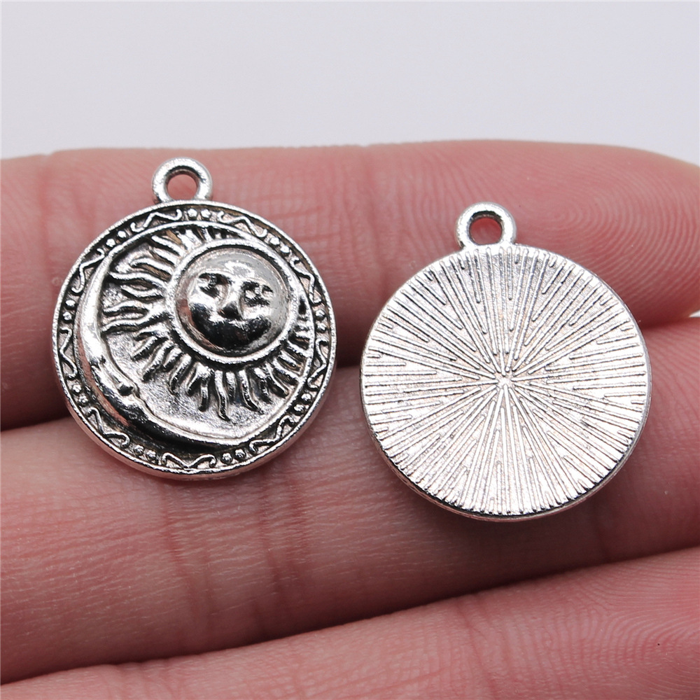 4pcs 19x23mm Antique Silver Co - огляд і ціна Vintage Fashion Tumblr
