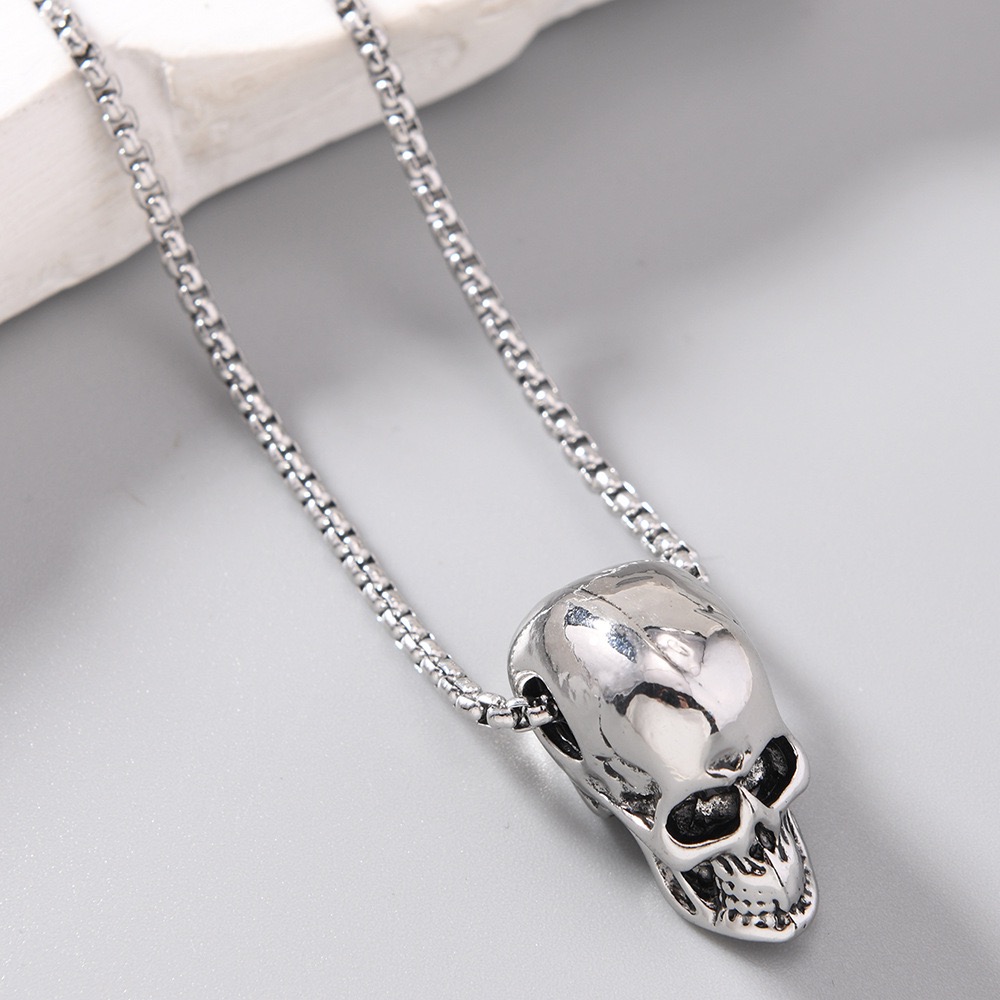 Vintage Alloy Skull Necklace G - огляд і ціна Vintage Fashion Ideas