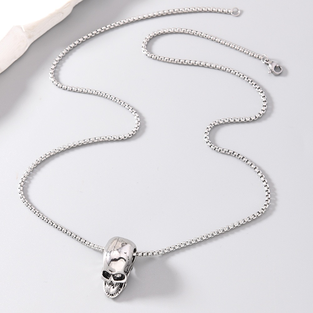Vintage Alloy Skull Necklace G - огляд і ціна Vintage Fashion Ideas