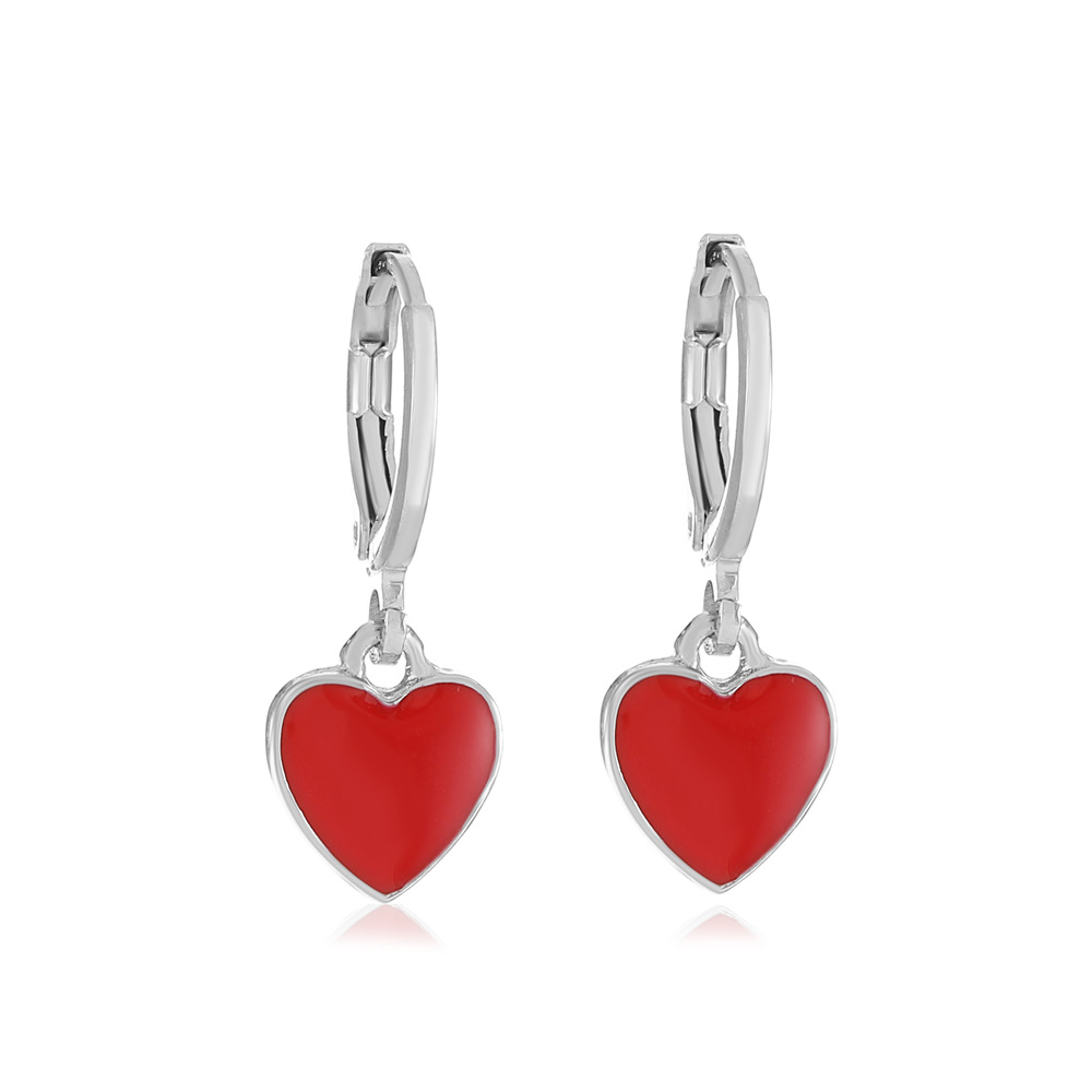 Vintage Red Heart Earrings Fas - огляд і ціна Vintage Fashion Guild