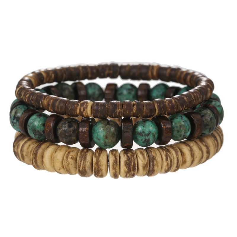 3Pcs Multi-Layered Bracelet Wo - огляд і ціна Vintage Fashion Meaning