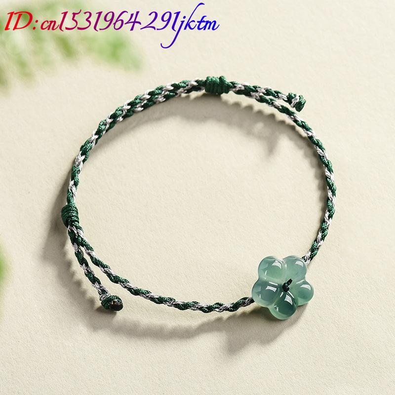 Burmese Jadeite Flower Bracele - огляд і ціна Vintage Fashion For Women