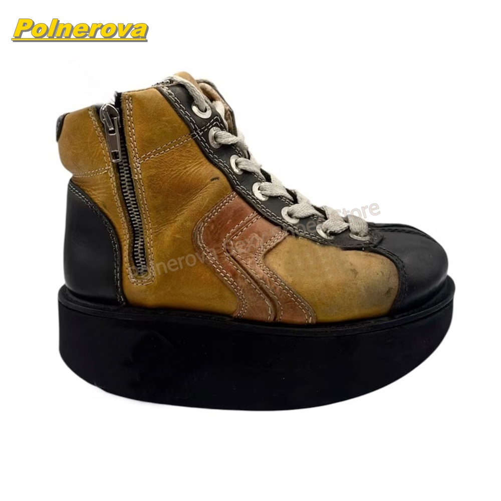 Women Vintage Color Block Plat - огляд і ціна Vintage Y2K