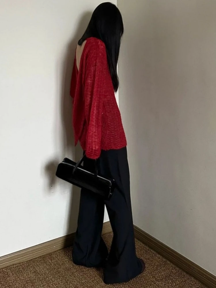 Y2K See-Through Knitted Women' - огляд і ціна Vintage Y2K
